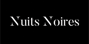 NUITS NOIRES Logo NUITS NOIRES fournisseur de musée