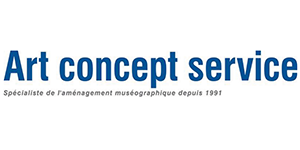 Logo ART CONCEPT SERVICE fournisseur de musée