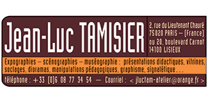 TAMISIER Expographie Logo TAMISIER Expographie fournisseur de musée